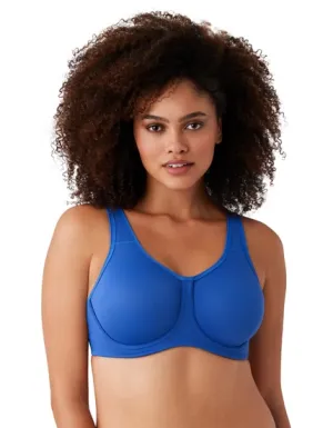 Simone Sport Underwire Bra In Beaucoup Blue - Wacoal
