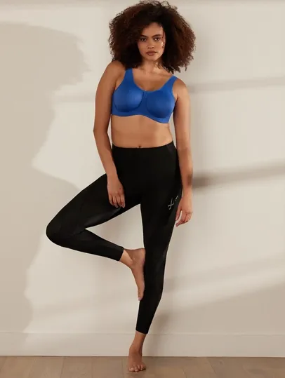 Simone Sport Underwire Bra In Beaucoup Blue - Wacoal