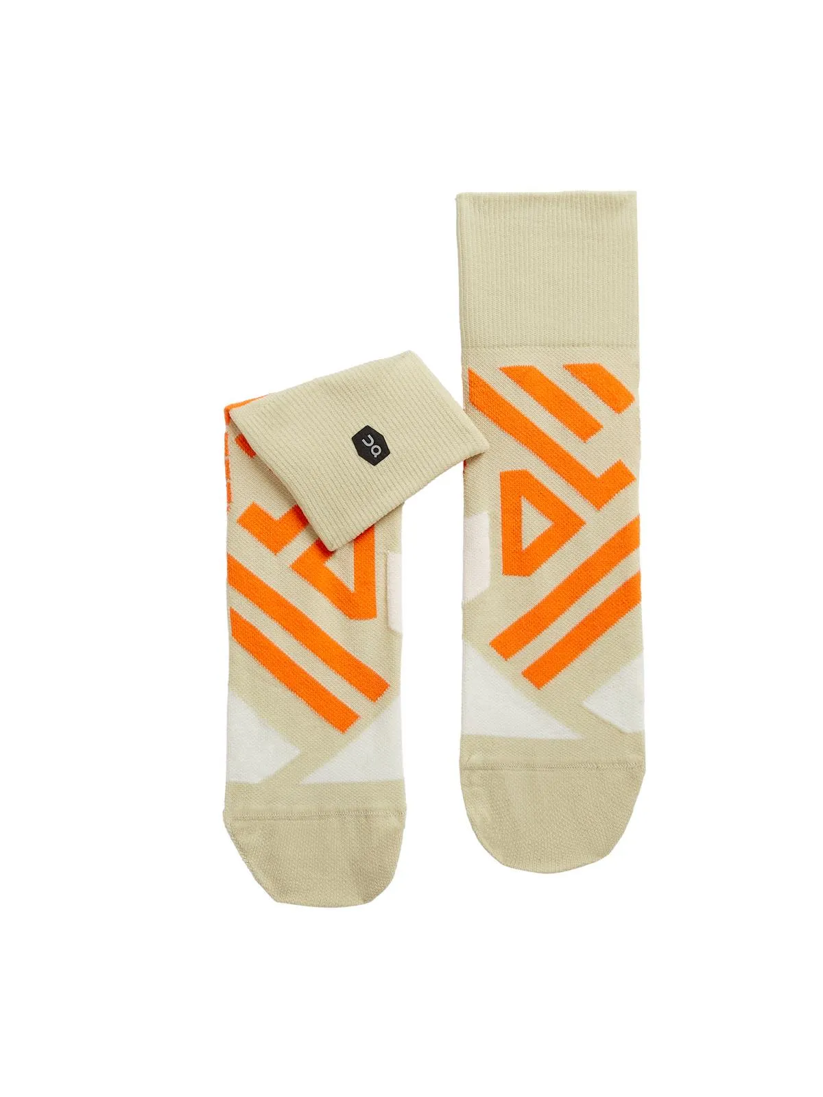 Skarpety do biegania ON RUNNING Performance Mid Sock beżowy