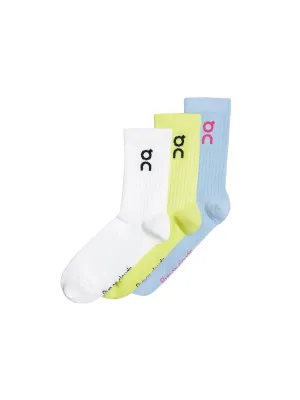 Skarpety ON RUNNING Logo Sock 3-Pack kolorowy