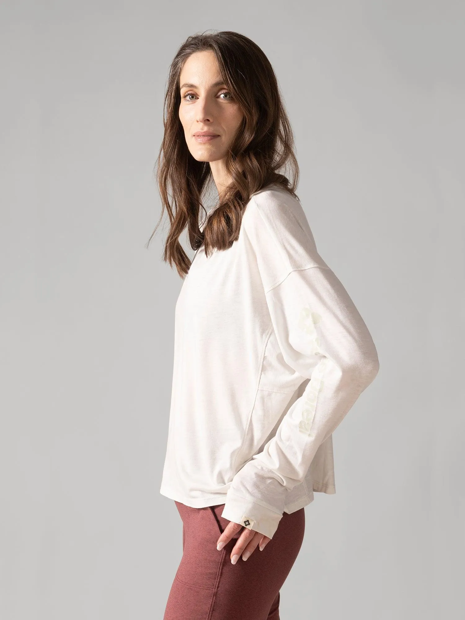 Slow Day Long-Sleeve Shirt - Natural White