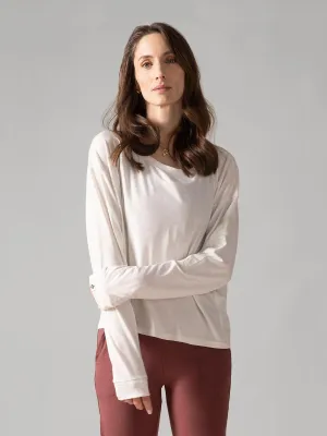 Slow Day Long-Sleeve Shirt - Natural White