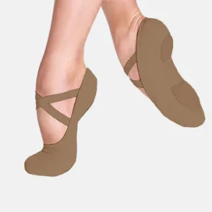 So Danca SD16 "Bliss" Canvas Adult Ballet Shoe - Suntan