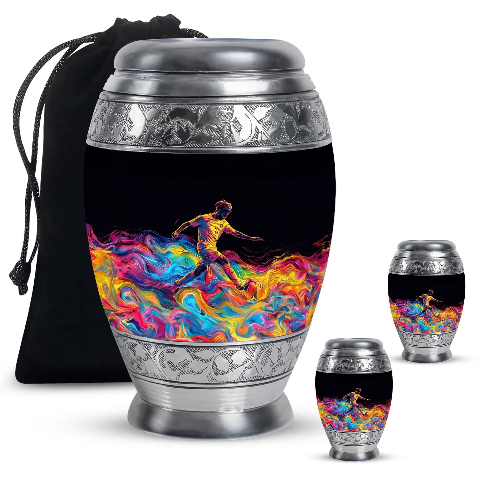 Soccer Ash Funeral For Human Ashes Funeral, Ashes Urn For Ashes