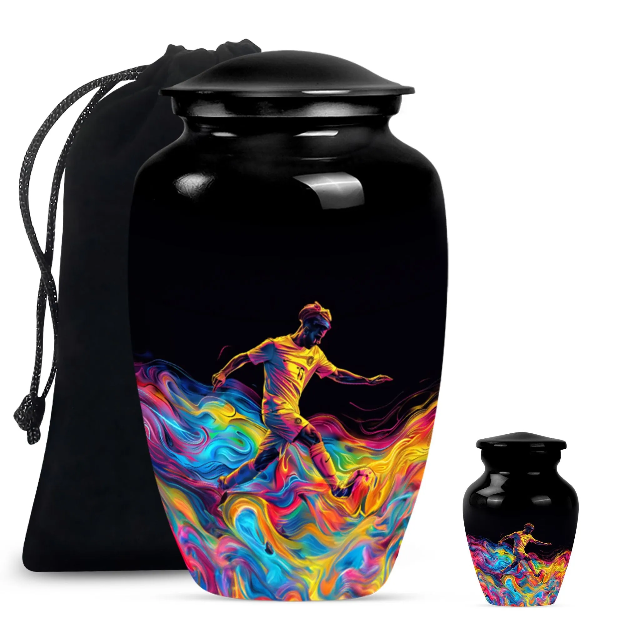Soccer Ash Funeral For Human Ashes Funeral, Ashes Urn For Ashes