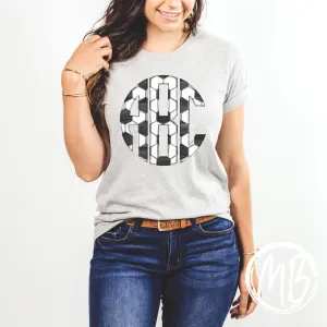 Soccer Monogram Tee | Monogram | Women's Tee | Youth Tee |
