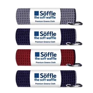 Soffle Soft Waffle Towel 16 x 16 Green (16497-GRN)