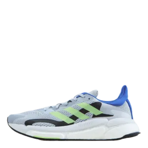 Solarboost 3 Shoes Halo Silver / Signal Green / Sonic Ink
