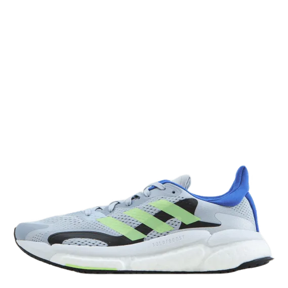 Solarboost 3 Shoes Halo Silver / Signal Green / Sonic Ink