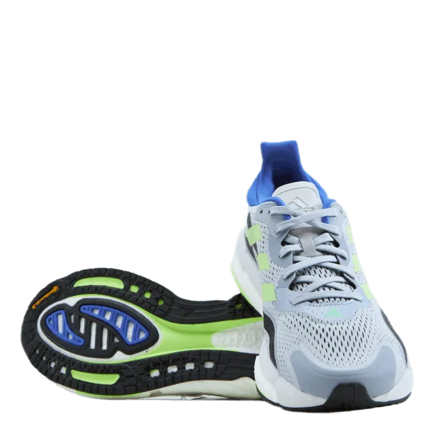 Solarboost 3 Shoes Halo Silver / Signal Green / Sonic Ink