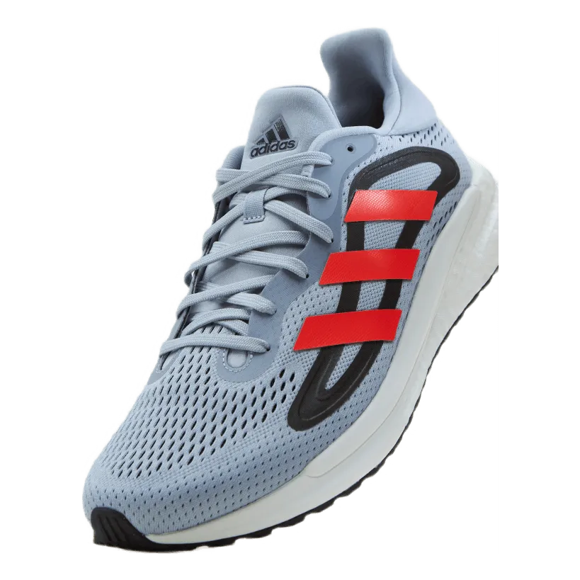 SolarGlide 4 Shoes Halo Silver / Solar Red / Core Black