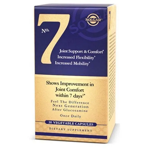 SOLGAR NO. 7 JOINT SUPPORT 30 VEGGIE CAPS