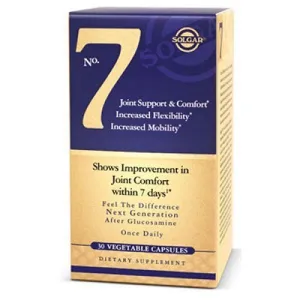 SOLGAR NO. 7 JOINT SUPPORT 30 VEGGIE CAPS