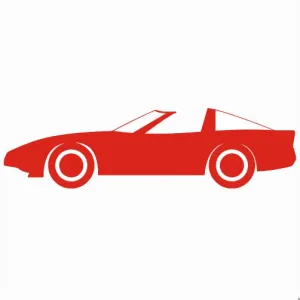 Sports Car Vinyl Graphic
