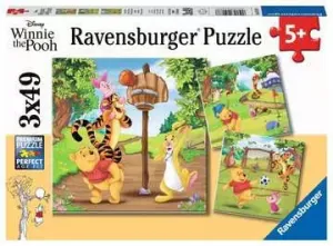 Sports Day Winnie the Pooh 3x49PC