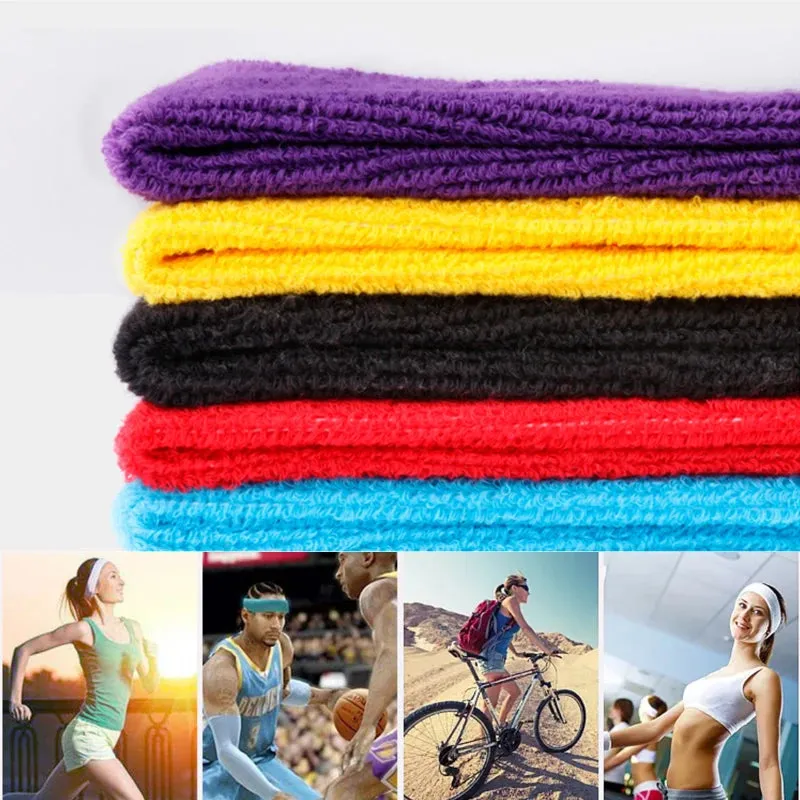 Sports Sweatband Headband for Women and Men