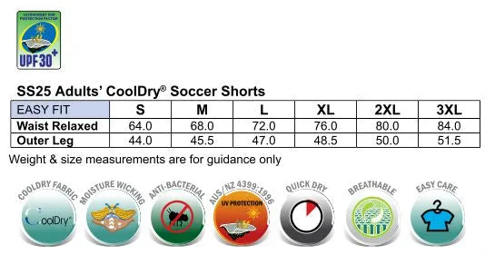 SS25 SHOOT SOCCER SHORTS ADULT