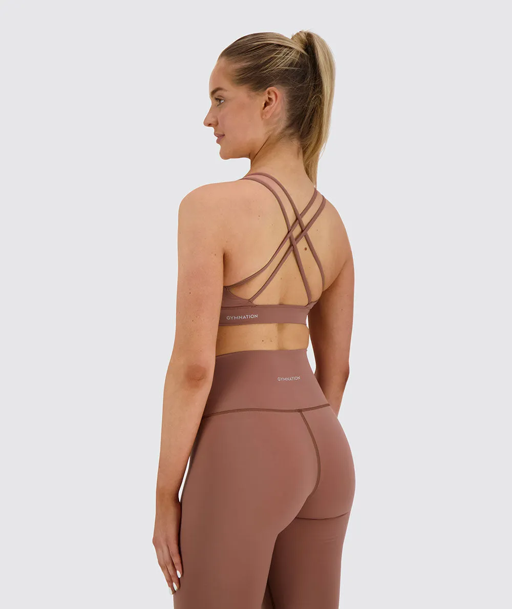Strappy Performance Sports Bra