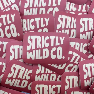 Strictly Wild Co Sticker