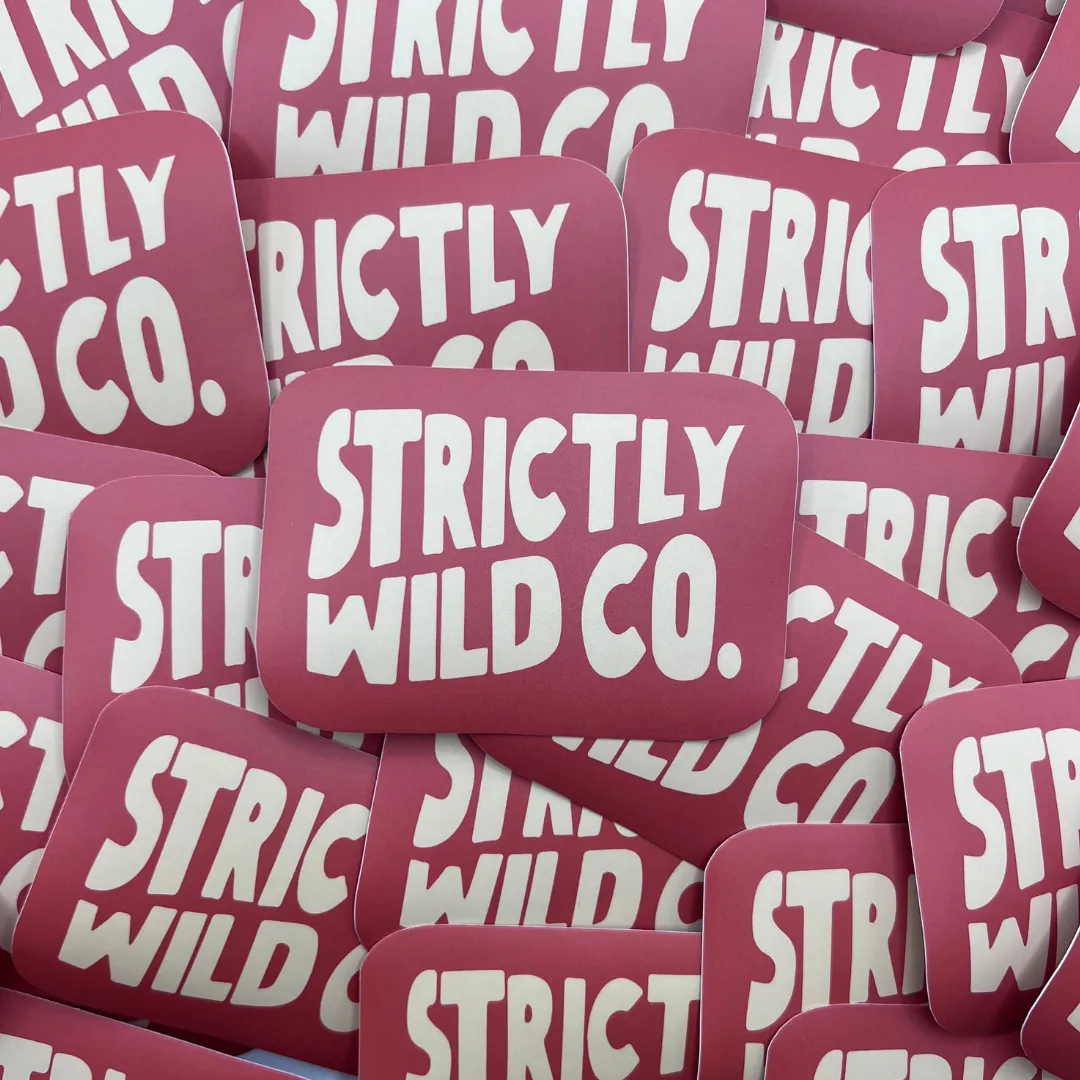 Strictly Wild Co Sticker