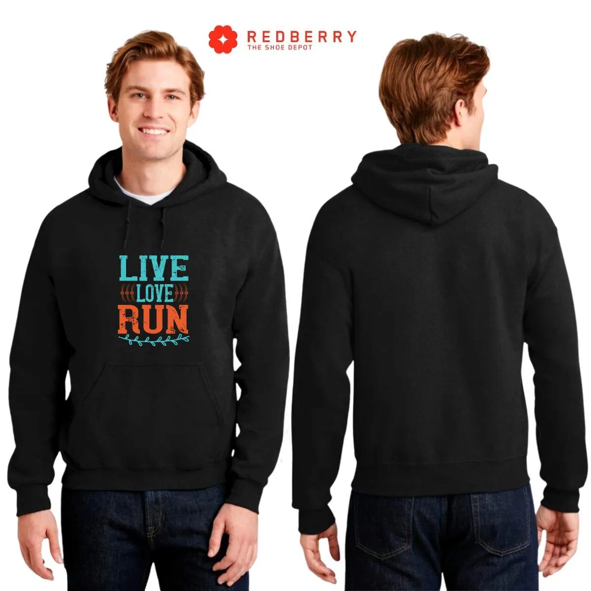 Sudadera Hombre  Hoodie Running Correr Maratón 018