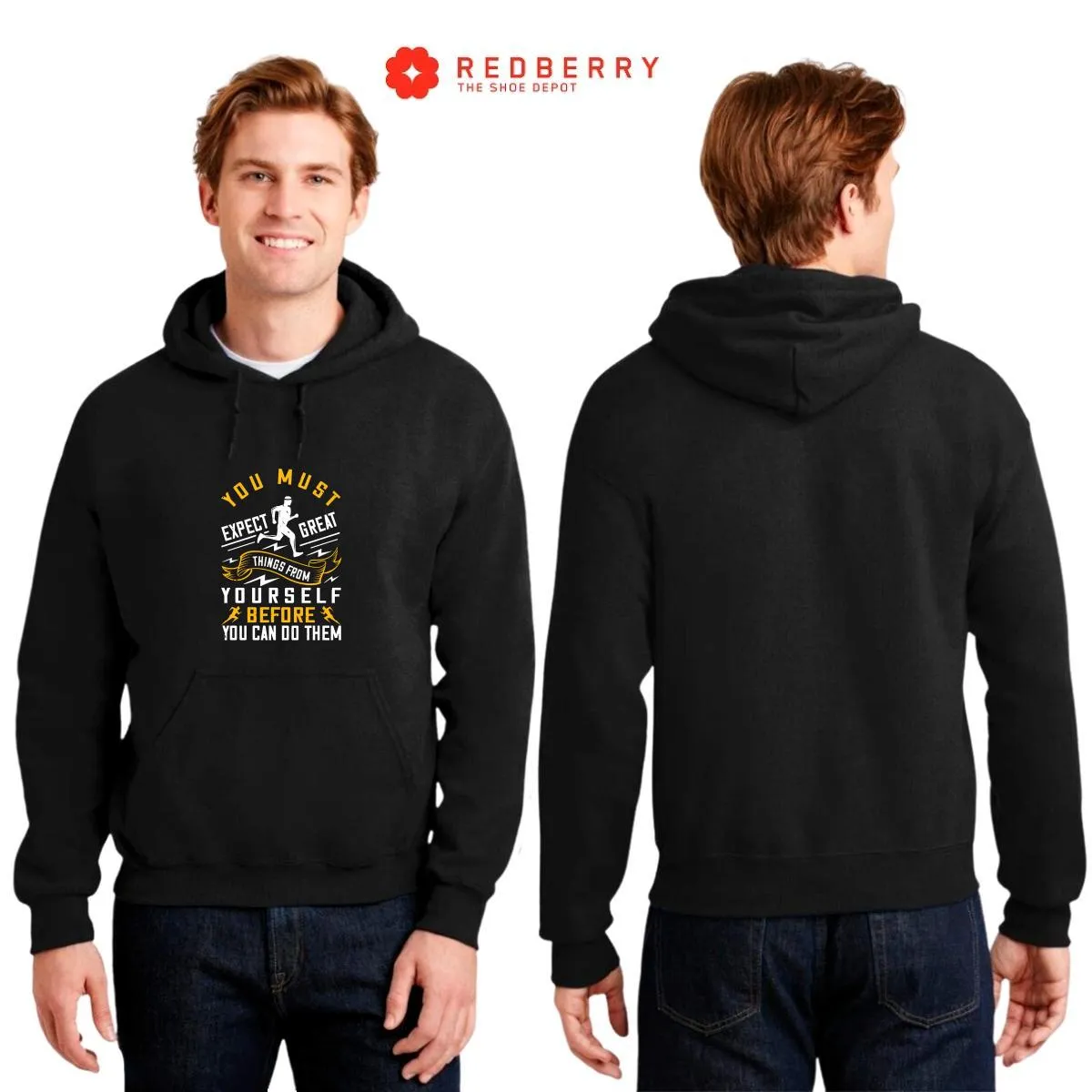 Sudadera Hombre  Hoodie Running Correr Maratón 050