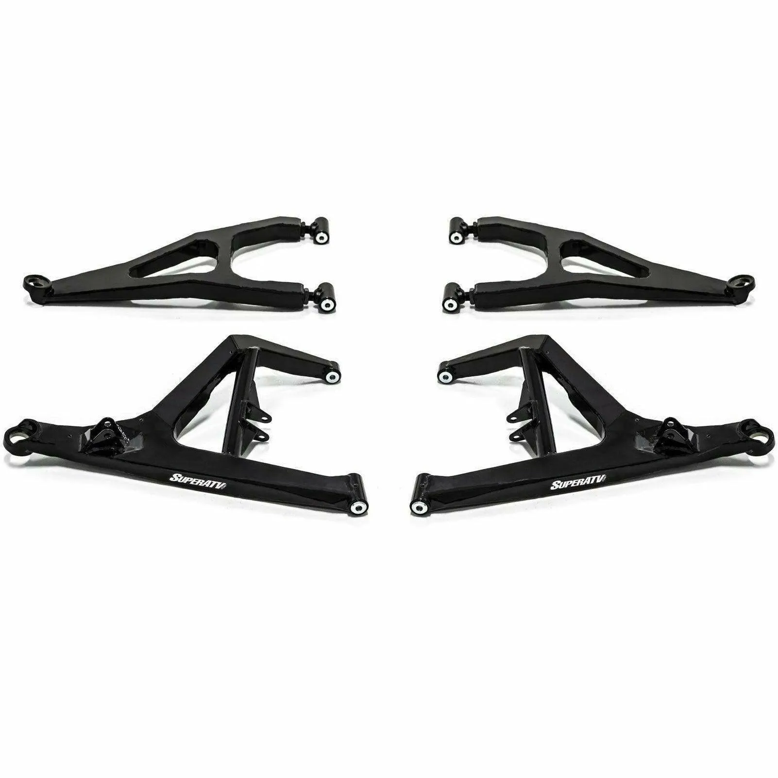 SuperATV Polaris RZR XP Turbo High Clearance Boxed A-Arms