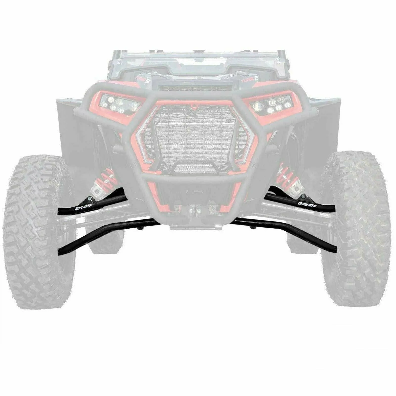 SuperATV Polaris RZR XP Turbo S High Clearance Front A-Arms