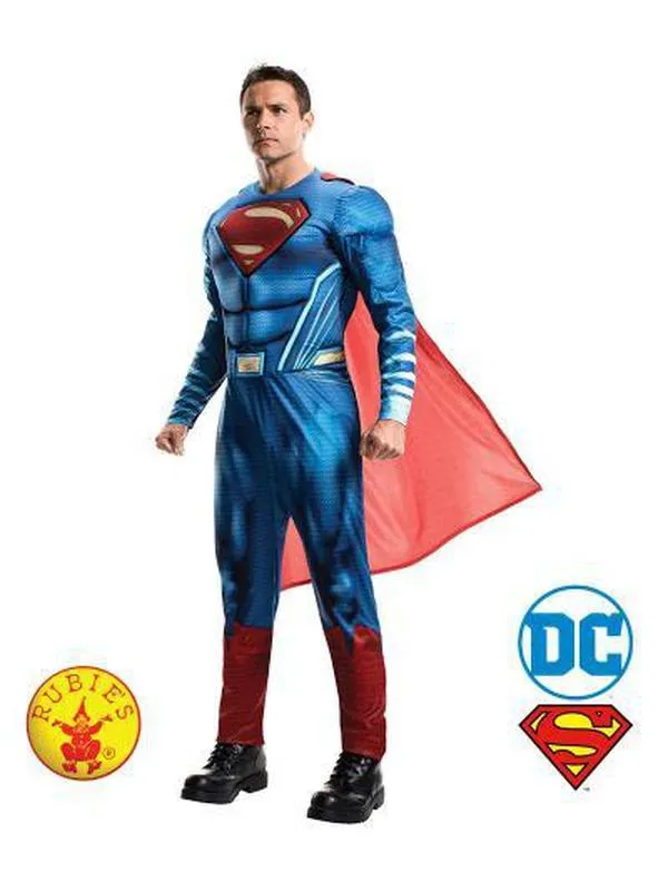 Superman Doj Adult Size Std