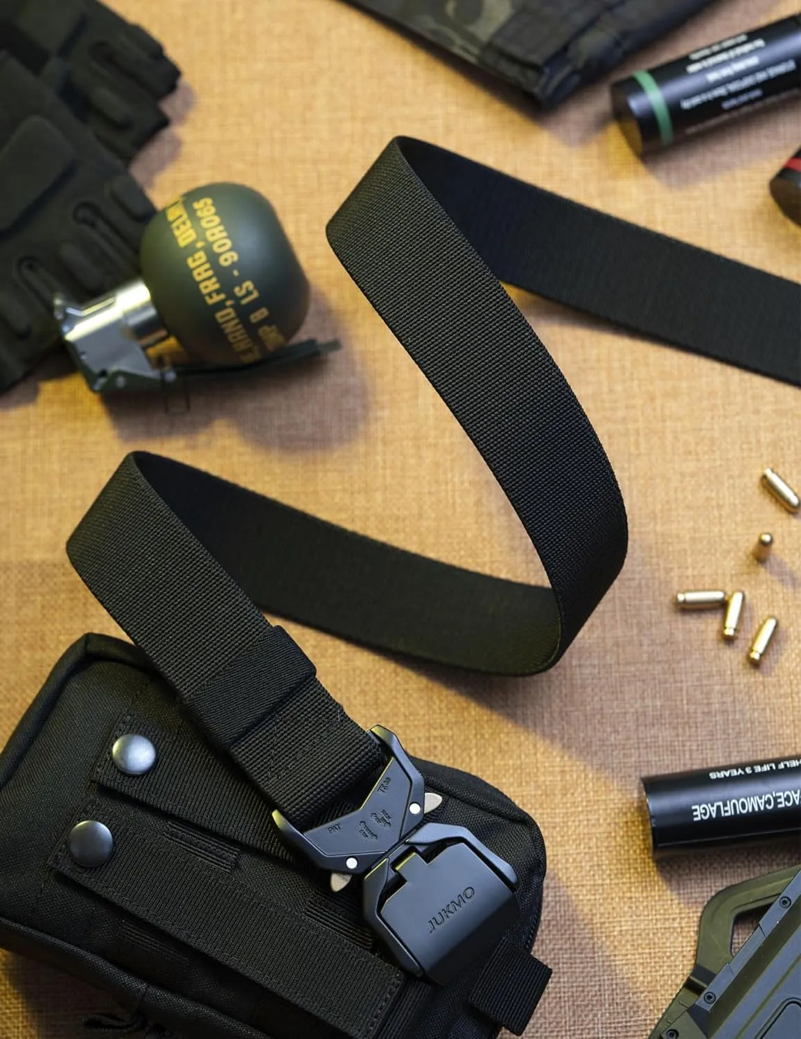 Tactical Belt 1.5" with Heavy Duty Quick Release Buckle