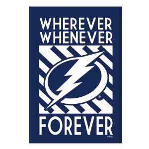 Tampa Bay Lightning, WWF Flag GDN,14lu4375wwf