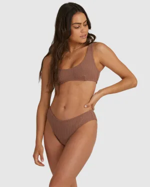 Terry Rib Bralette Bikini Top
