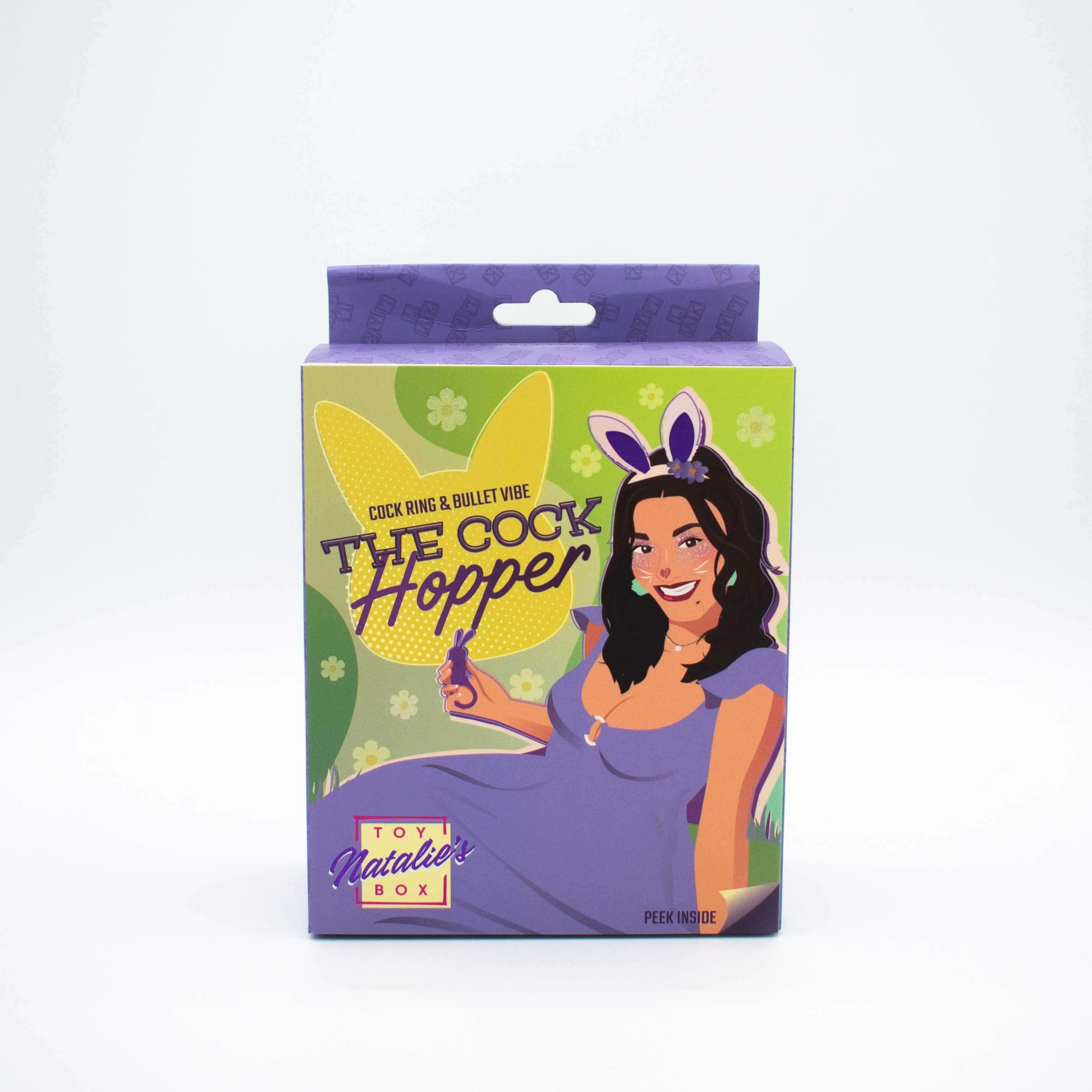 The Cock Hopper Cock Ring and Bullet Vibrator -  Purple