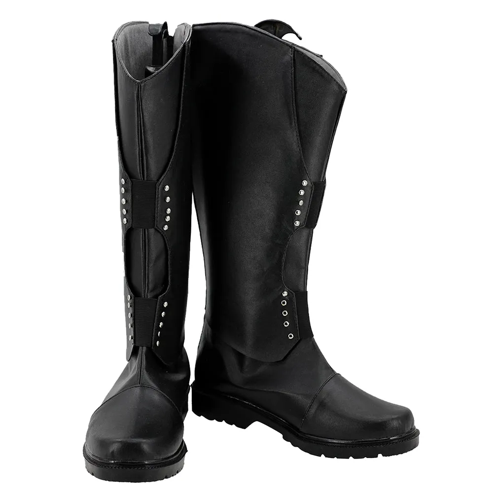 The Dark World Loki Black Shoes Cosplay Boots
