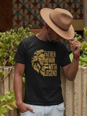 The Father -Man Myth Legend with Lion