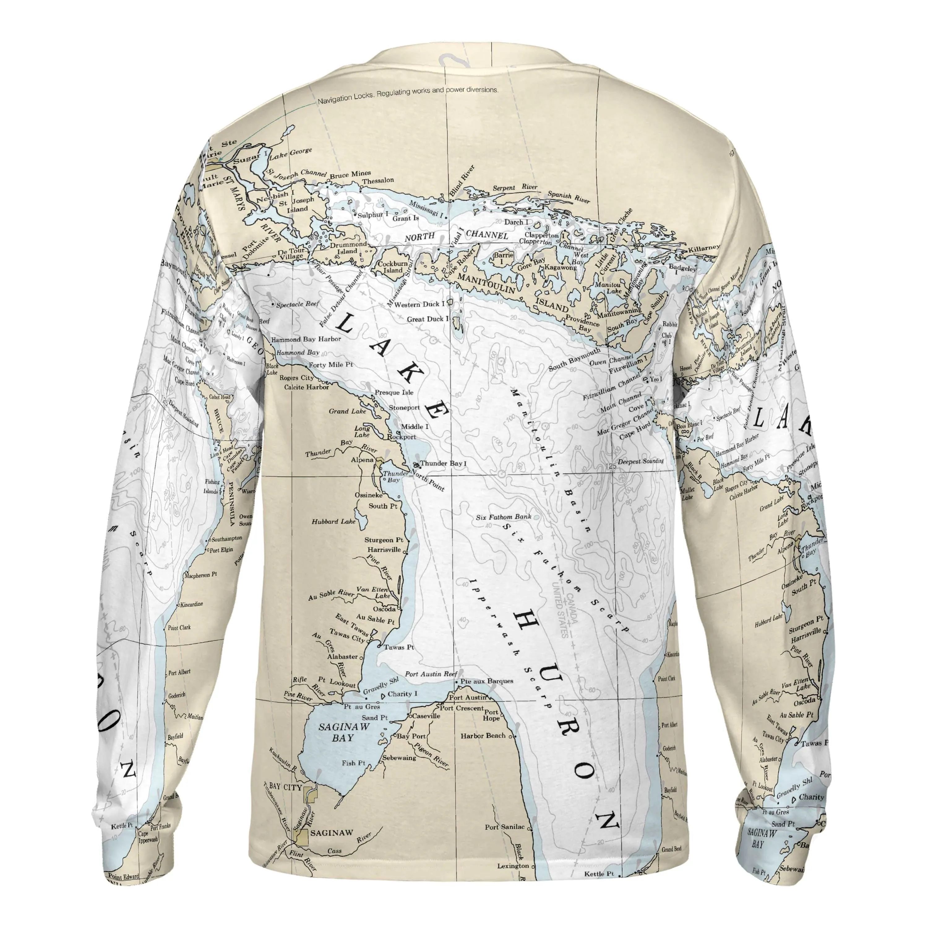 The Lake Huron Long Sleeve Tee