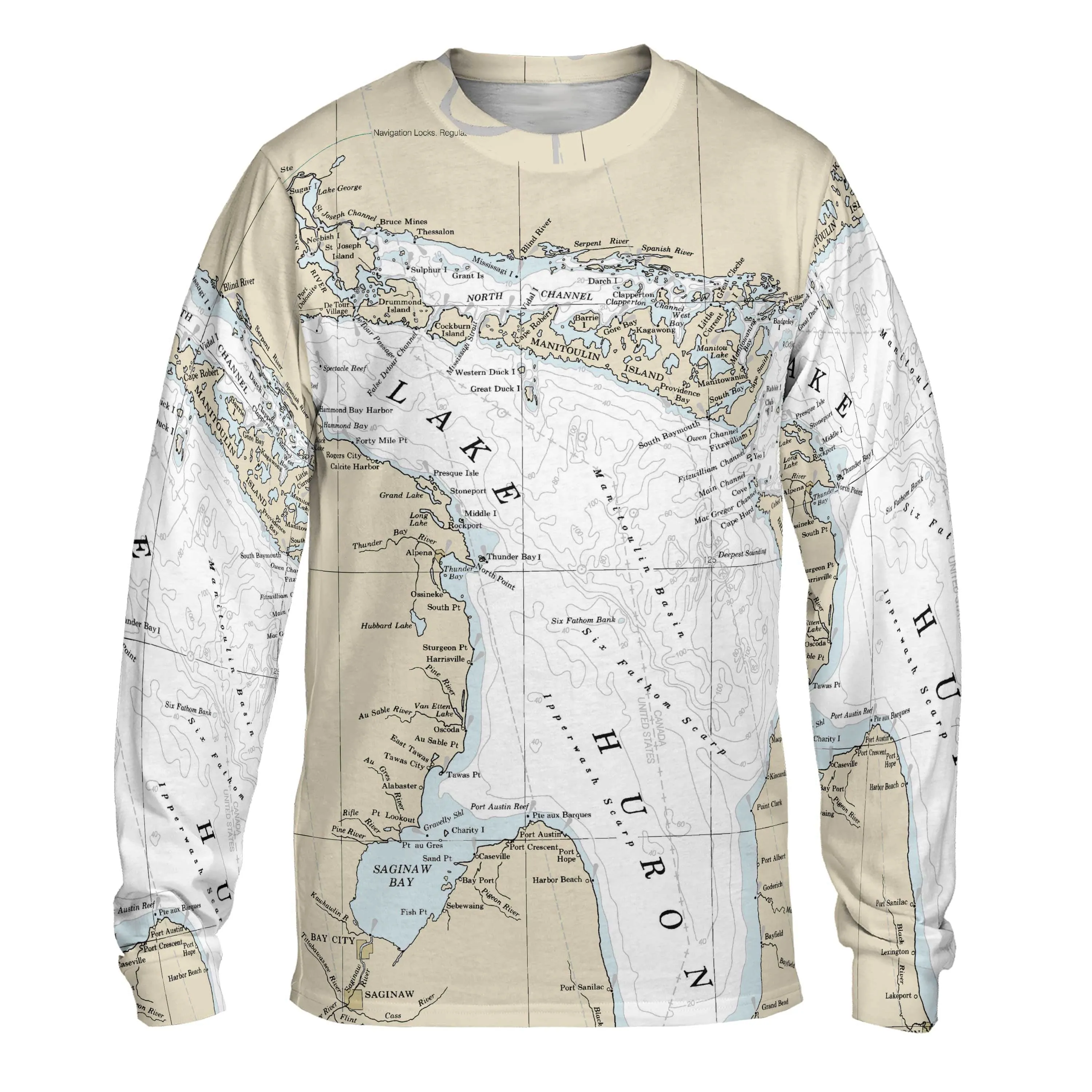 The Lake Huron Long Sleeve Tee