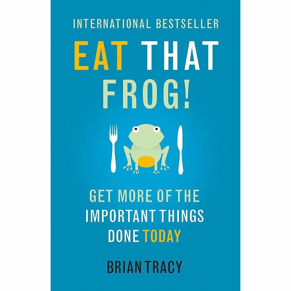 Thinking Fast and Slow, Shoe Dog, 10% Happier, You Are a Badass, Life Leverage, Eat That Frog 6 Books Collection Set