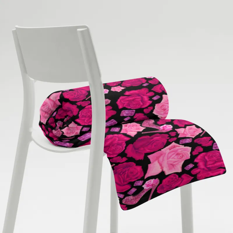 Throw Blanket 'Pink crystals shoes'