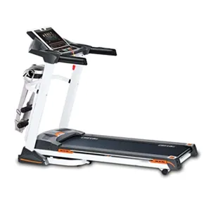 TOE Multifunctional Treadmill with Massage 2.0HP Free Installation Foldable with 2 Slops Adjustment LCD Monitor Smart Bluetooth Shock Absorption Silent for Home Gym Office