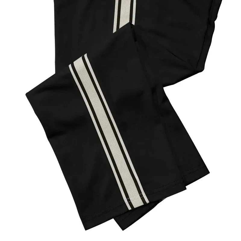 Trendy Men's Striped Jogger Pants