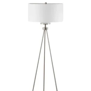 Tripod Floor Lamp in Brushed Nickel