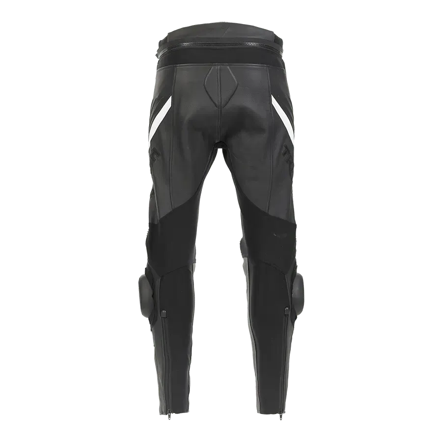 Triumph Triple Leather Jeans in Black