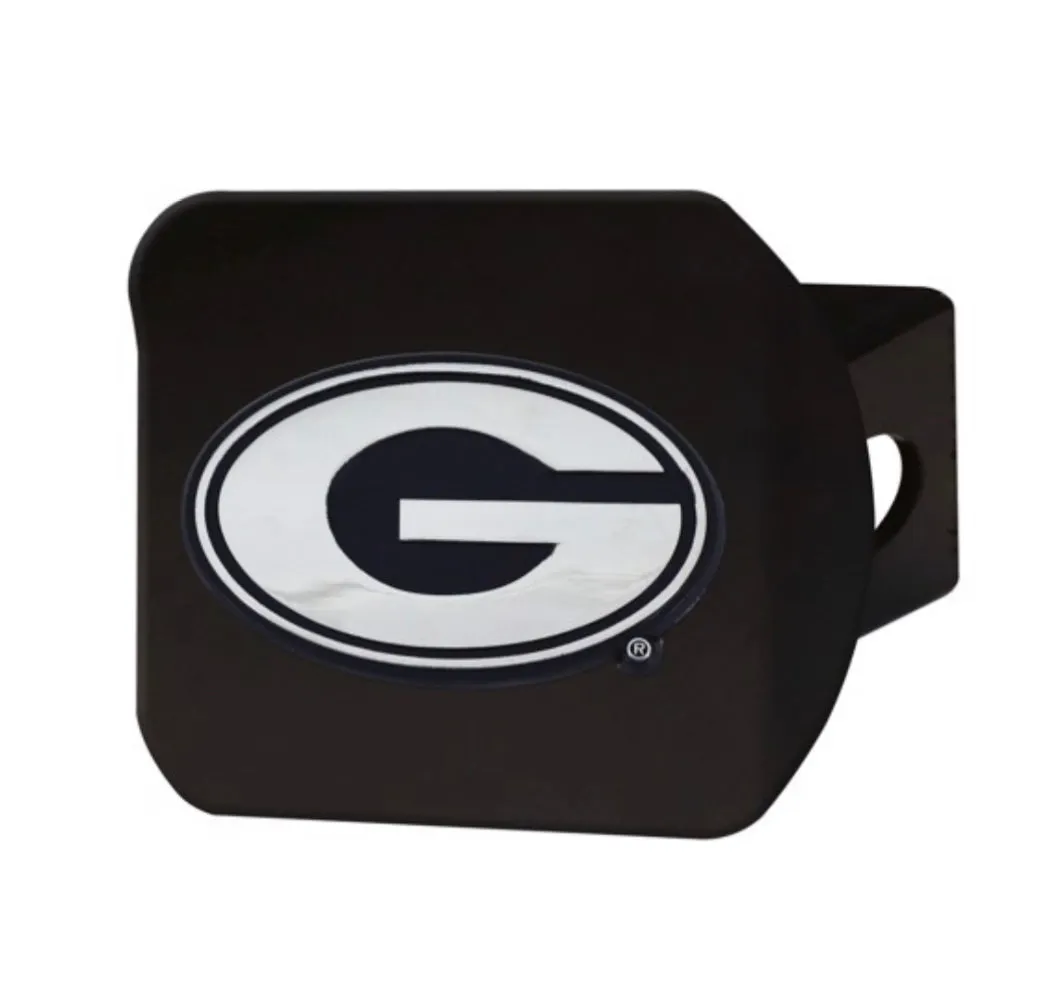 UGA Chrome Hitch Cover