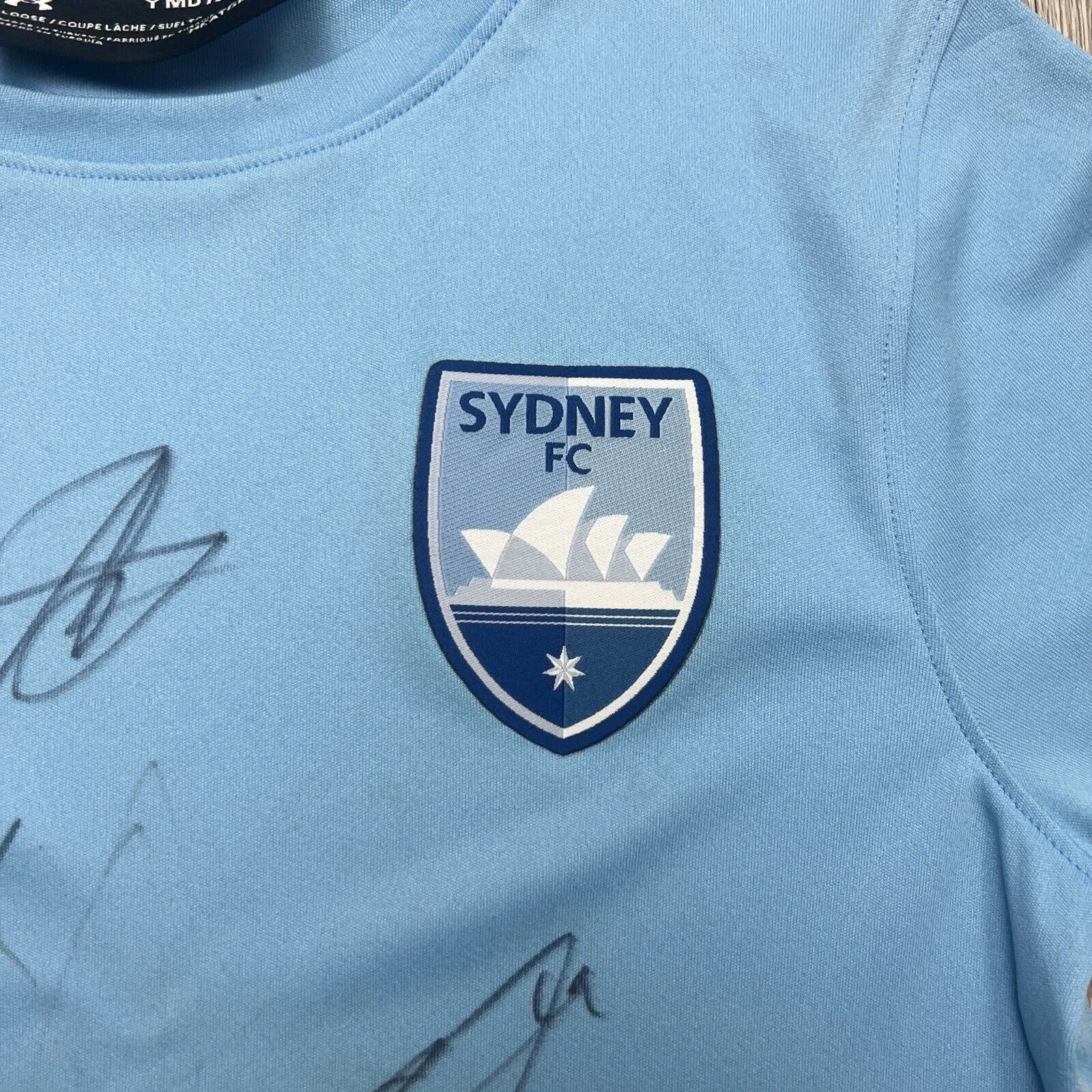 Under Armour Sydney FC Youth Soccer Jersey Size Youth Medium