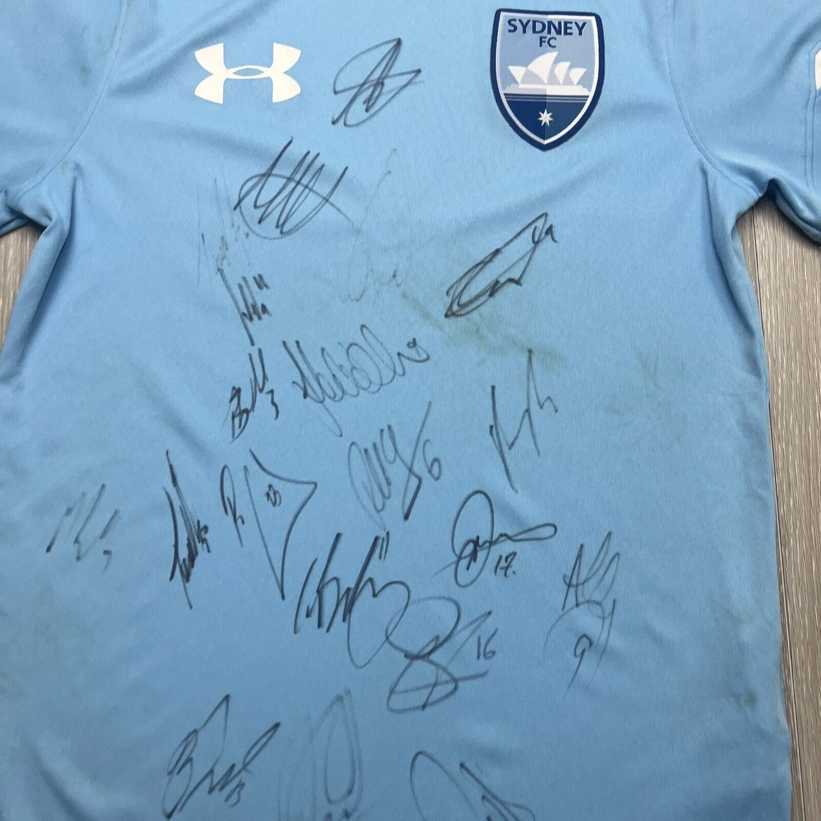 Under Armour Sydney FC Youth Soccer Jersey Size Youth Medium