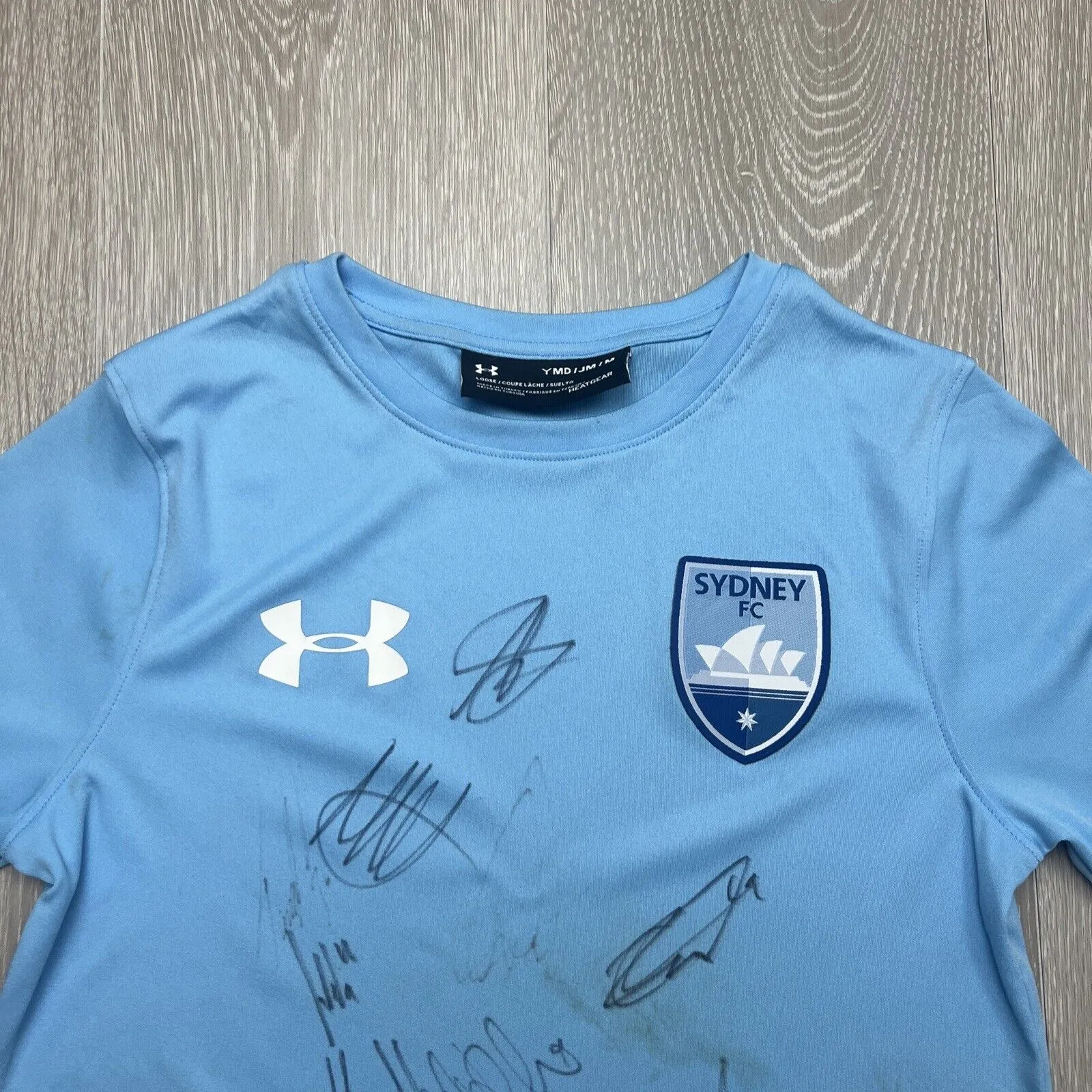 Under Armour Sydney FC Youth Soccer Jersey Size Youth Medium