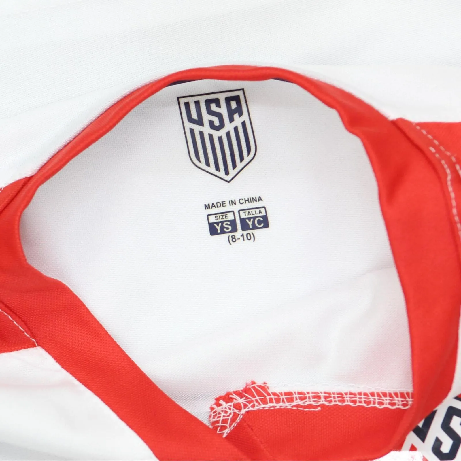 United States Soccer Federation USA Boys Youth Game Day Shirt 86698970