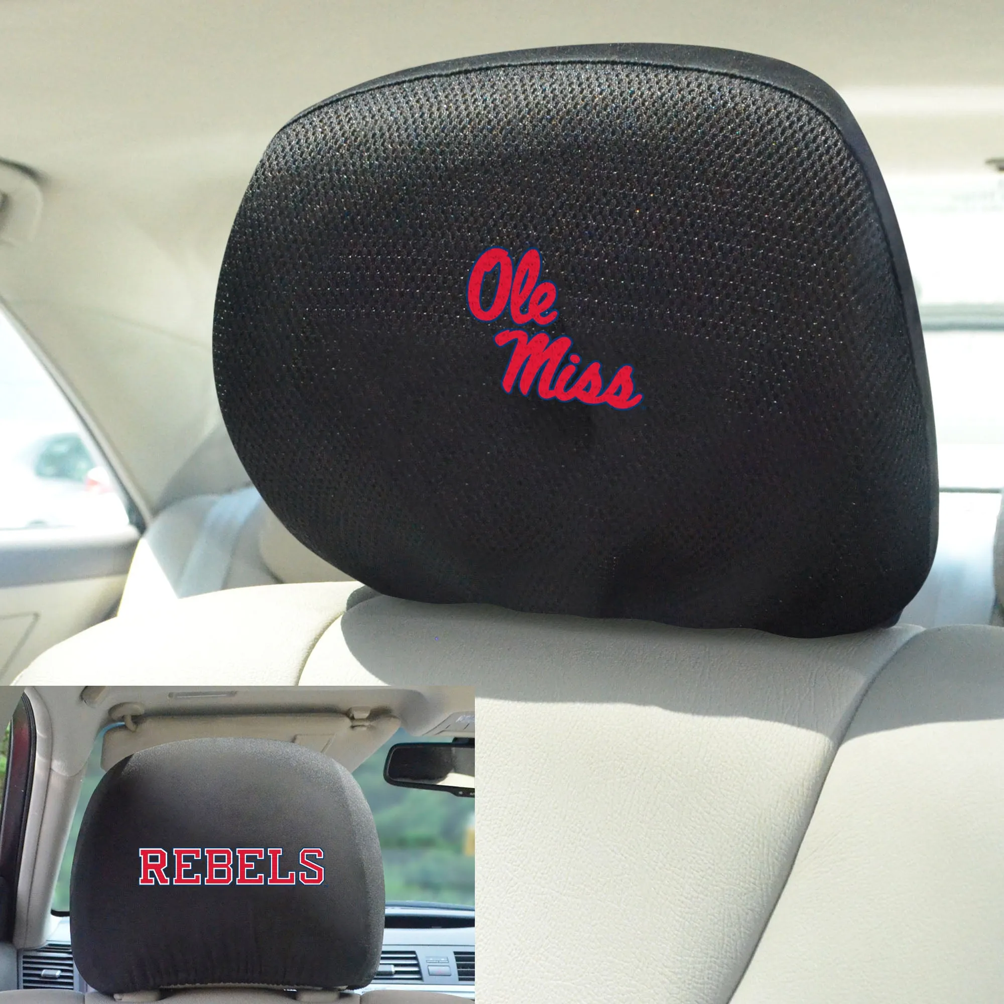 University of Mississippi - Ol Head Rest Cover