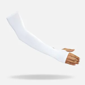 UPF 50  Driving Sleeve - White Adult